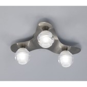 Светильник потолочный Mantra Loop Niquel Satinado 1818