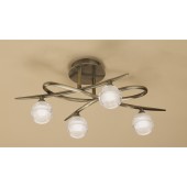 Светильник потолочный Mantra Loop Cuero 1823