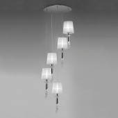 Люстра Mantra Tiffany Cromo 3857