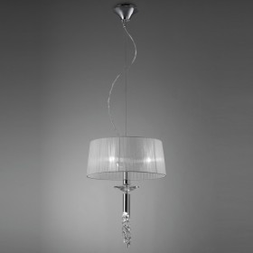 Люстра Mantra Tiffany Cromo 3858