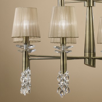 Люстра Mantra Tiffany Cuero 3870-3