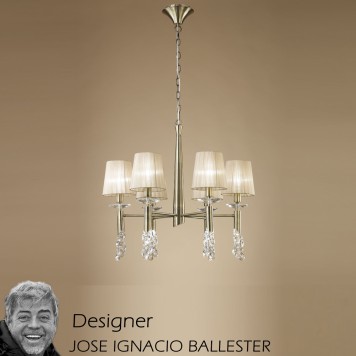 Люстра Mantra Tiffany Cuero 3871-1