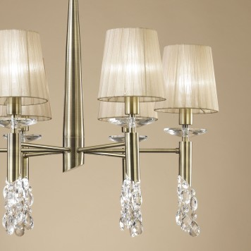 Люстра Mantra Tiffany Cuero 3871-4