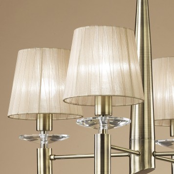 Люстра Mantra Tiffany Cuero 3872-3