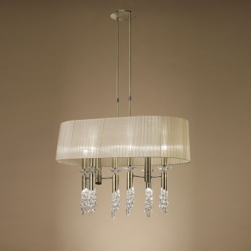 Люстра Mantra Tiffany Cuero 3873-3