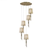 Люстра Mantra Tiffany Cuero 3877 Люстра Mantra Tiffany Cuero 3877