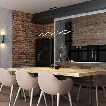 Люстра Mantra Sahara Brown Oxide 5400-7