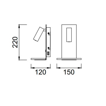 Бра Mantra Nordica II 5463-3
