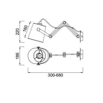 Бра Mantra Nordica II 5466-6