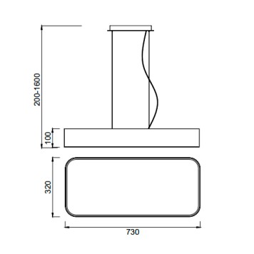 Люстра Mantra Cumbuco 5501+5517-1