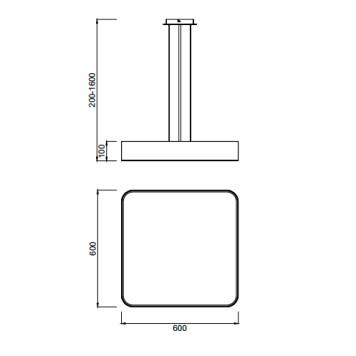 Люстра Mantra Cumbuco 5513+5516-1