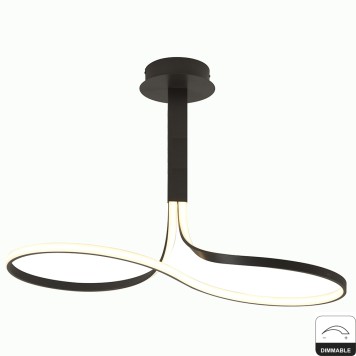 Светильник потолочный Mantra Nur Brown Oxide 5707-1