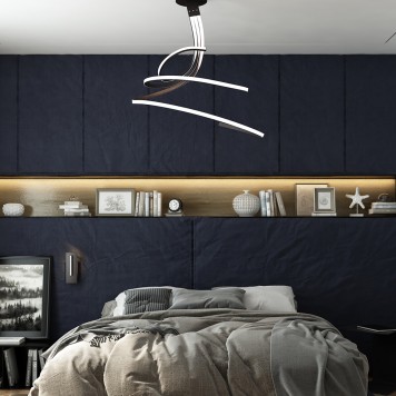 Светильник потолочный Mantra Nur Brown Oxide XL 5807-1