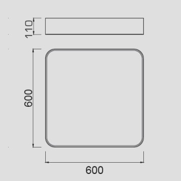 Светильник потолочный Mantra Cumbuco 6153-1