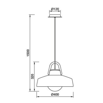 Уличный потолочный светильник Mantra Kinke 6212-2