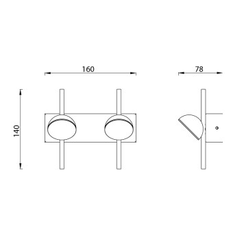 Бра Mantra Adn 6265-1