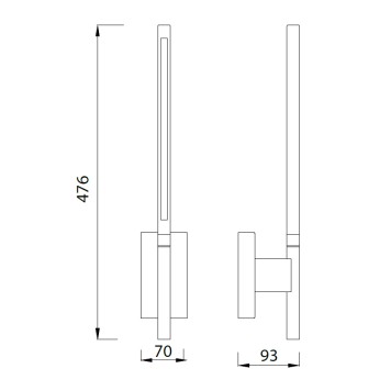 Бра Mantra Torch 6701-1