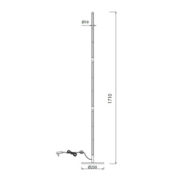 Торшер Mantra Torch 6735-1