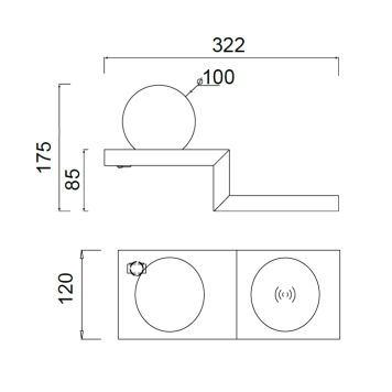 Бра Mantra Zanzibar 6751-1