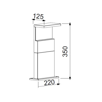 Уличный фонарь Mantra Ruka 6771-1