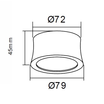 Светильник точечный Mantra Gower 6833-1