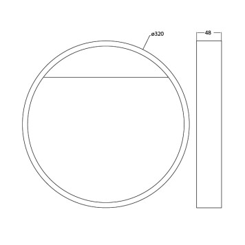 Уличный настенный светильник Mantra Cycle 6851-2