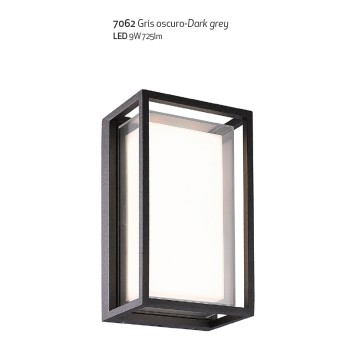 Уличный настенный светильник Mantra Chamonix 7062-2