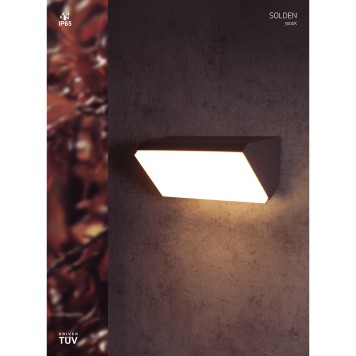 Уличный настенный светильник Mantra Solden 7071-3