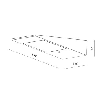 Уличный настенный светильник Mantra Yeti 7098-3