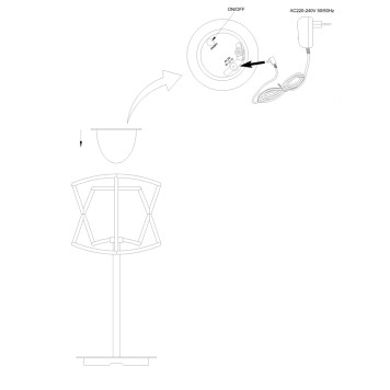 Уличный декоративный светильник Mantra Polinesia 7135-5