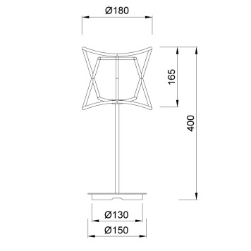Уличный декоративный светильник Mantra Polinesia 7135-7