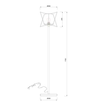 Уличный декоративный светильник Mantra Polinesia 7138-4