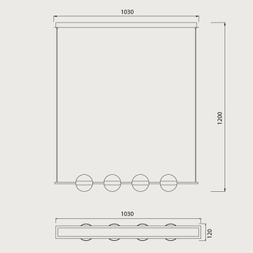 Люстра Mantra Cuba 7161-4
