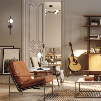 Лампа настольная Mantra Cuba 7164-2