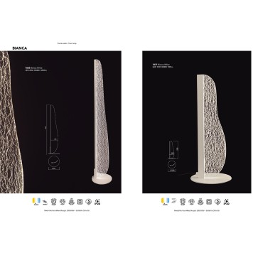 Лампа настольная Mantra Bianca 7768-11