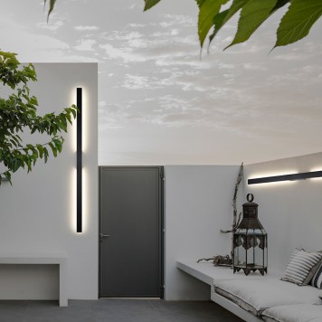 Уличный настенный светильник Mantra Lotus 7996-2