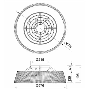 Светильник потолочный Mantra Polinesia 8230-4