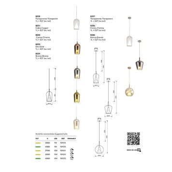 Люстра Mantra Elsa 8251-7