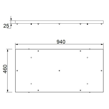 Потолочное основание для крепления подвесов Mantra Elsa 8273-11