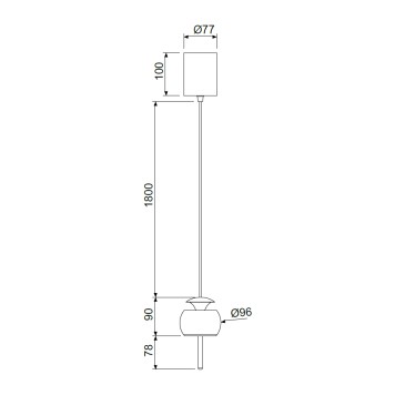 Люстра Mantra Roller 8412-6