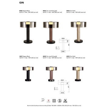 Люстра Mantra Gin 8536-3
