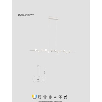 Люстра Mantra Adn 8652-10