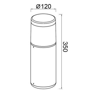 Уличный фонарь Mantra Chicago 8844-2