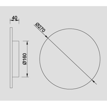 Настенный светильник Mantra Bora Bora C0118-3