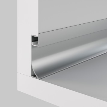 Профиль плинтус для светодиодной ленты Maytoni Led Strip ALM-5314-S-2M-1