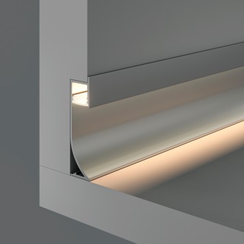 Профиль плинтус для светодиодной ленты Maytoni Led Strip ALM-5314-S-2M-3