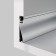 Профиль плинтус для светодиодной ленты Maytoni Led strip ALM-8018-S-2M