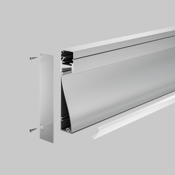 Профиль плинтус для светодиодной ленты Maytoni Led strip ALM-8018-S-2M-5