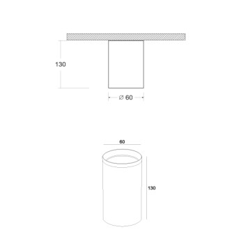Светильник точечный Maytoni Focus C010CL-01CH-6
