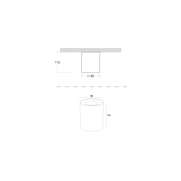 Светильник точечный Maytoni Alfa C012CL-01W-8